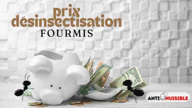 Prix désinsectisation fourmis