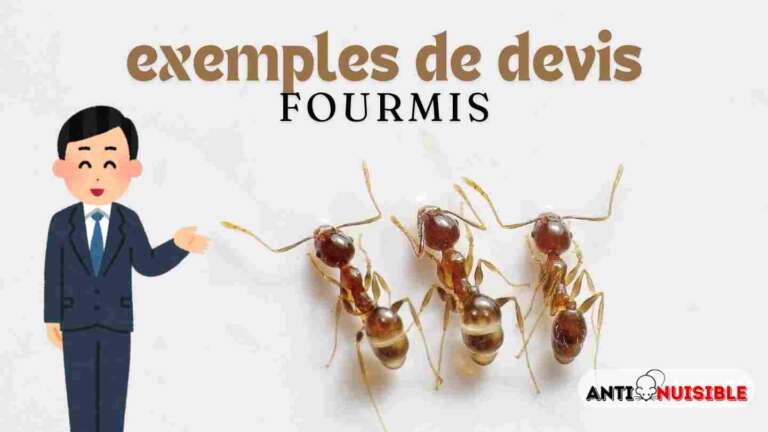 Prix désinsectisation fourmis - Devis