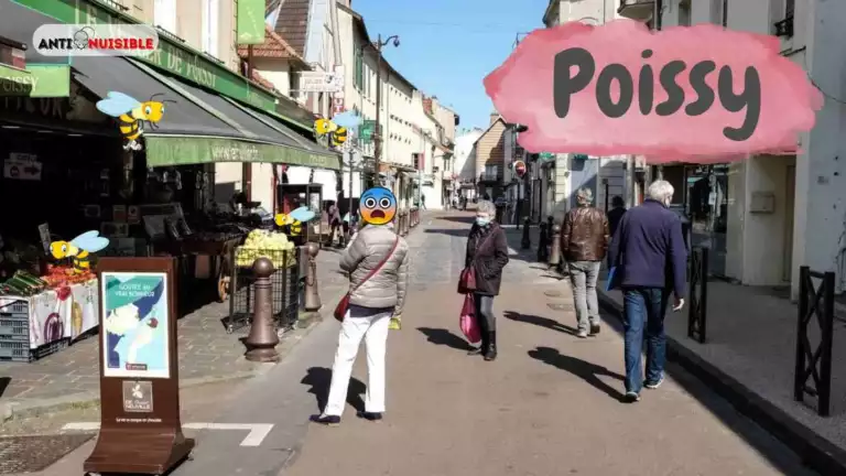 Le centre-ville de Poissy